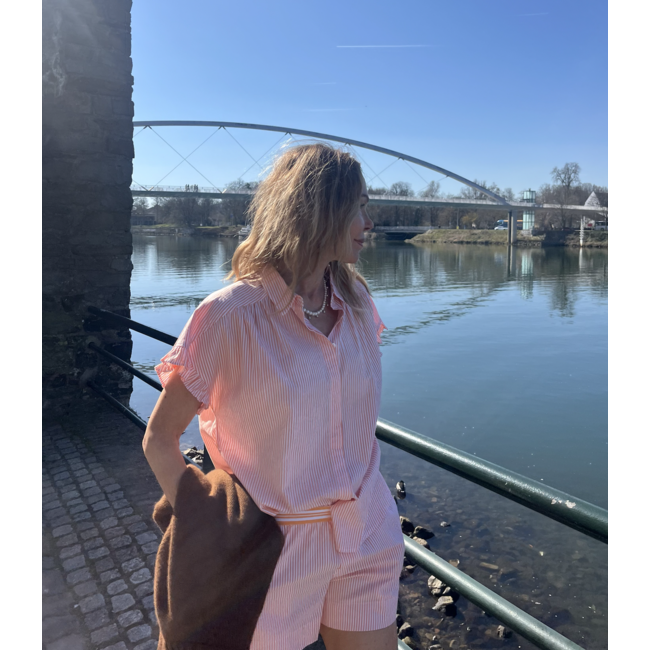 XIRENA Xirena Noah Shirt | Tangerine