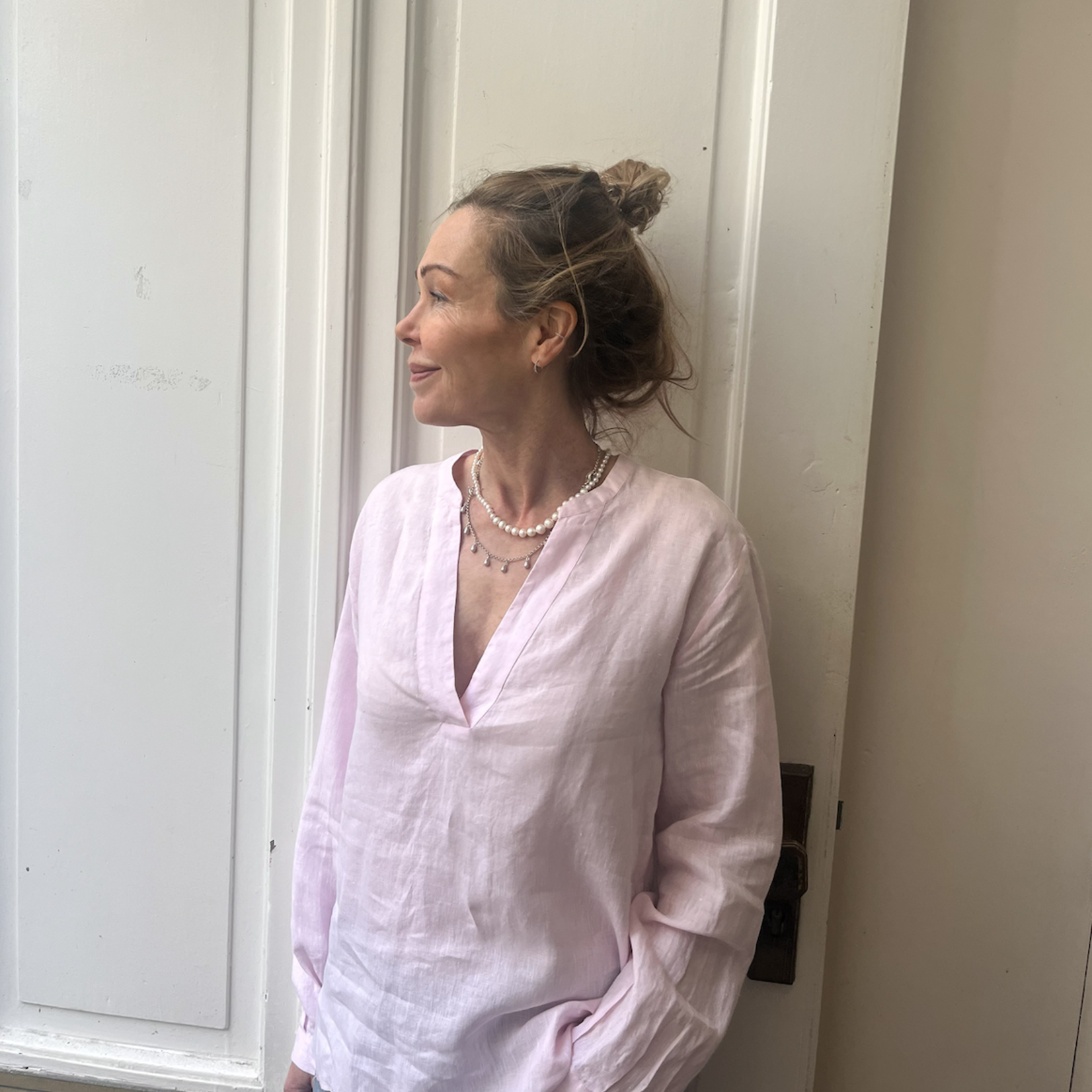 Xacus Xacus Shirt | Baby Pink
