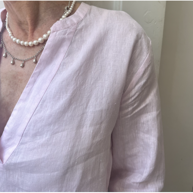 Xacus Shirt | Baby Pink