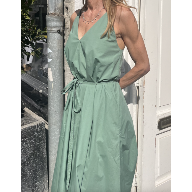 Xacus Xacus Dress Sea Foam