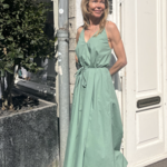 Xacus Xacus Dress Sea Foam