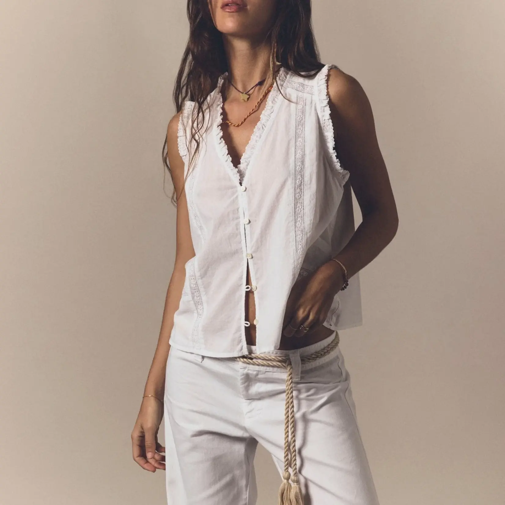 XIRENA Xirena louise top,blanc