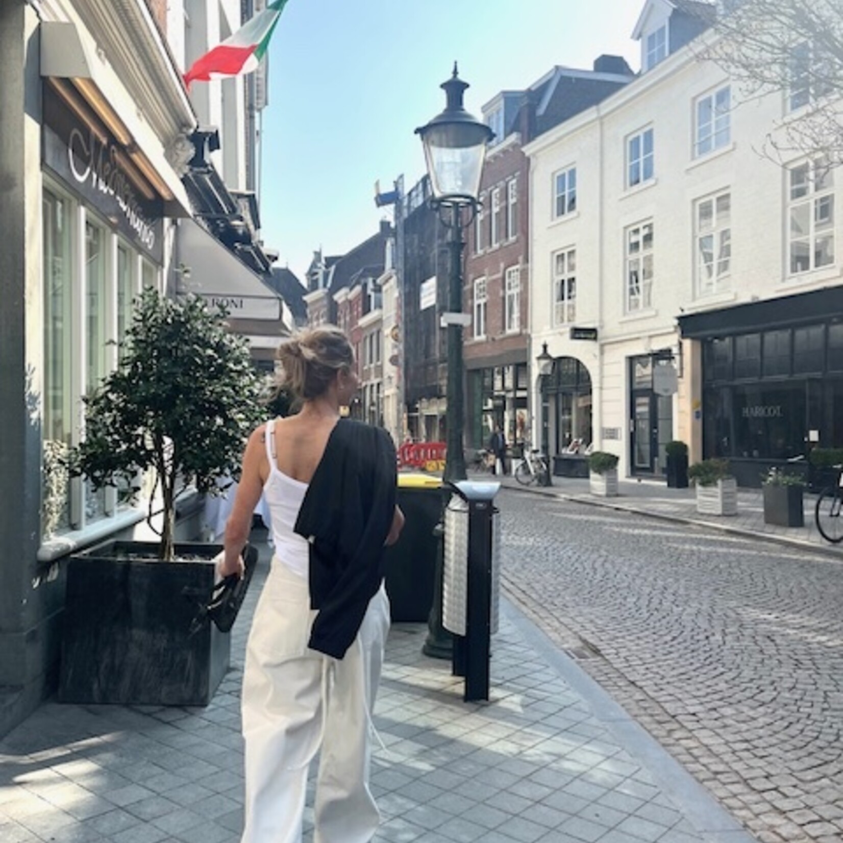 CHRISTIAN WIJNANTS Christian Wijnants Piro Barrel Leg Jeans | Off White Denim