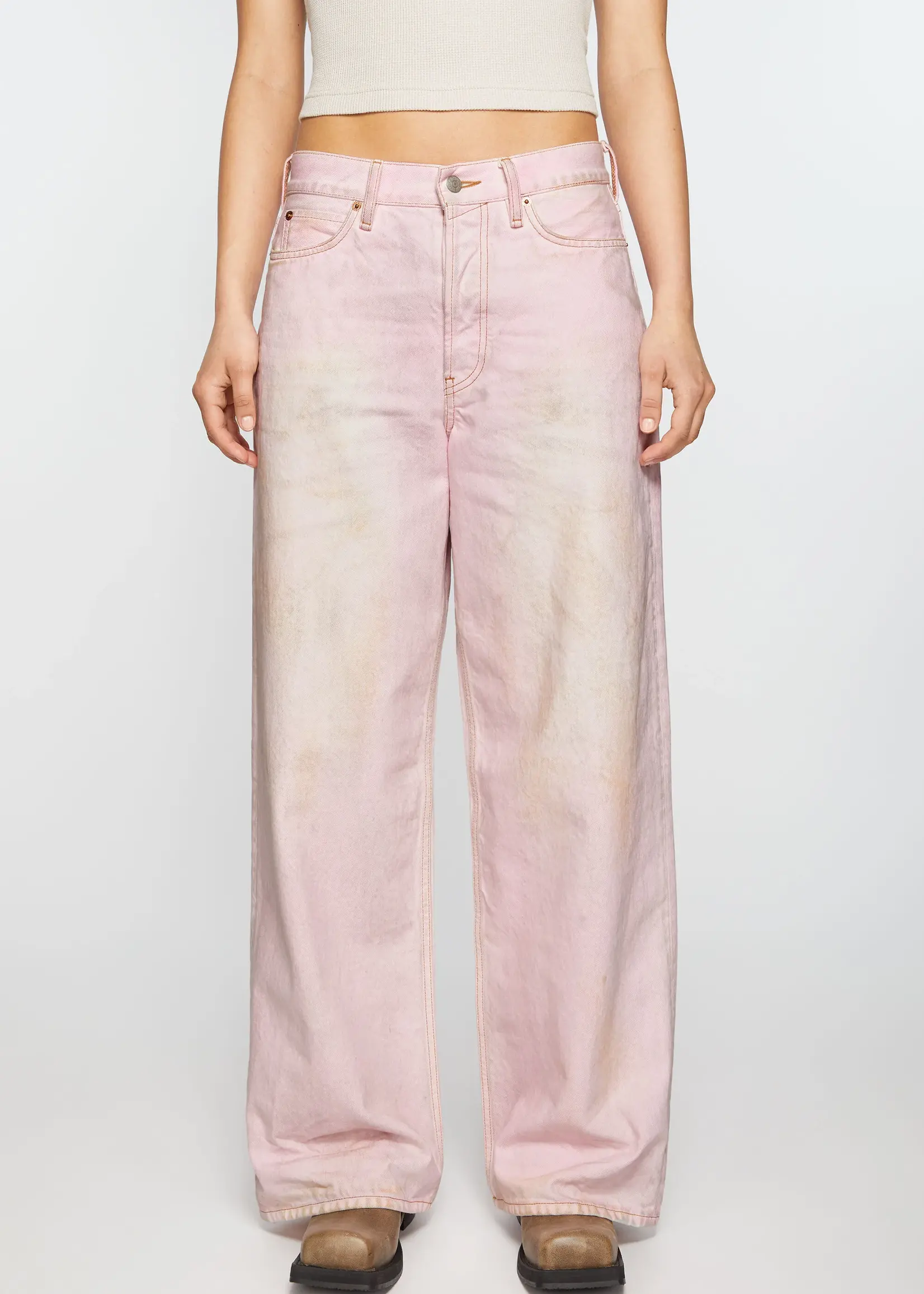 ACNE STUDIOS Acne studios 1981 denim,traffic pink