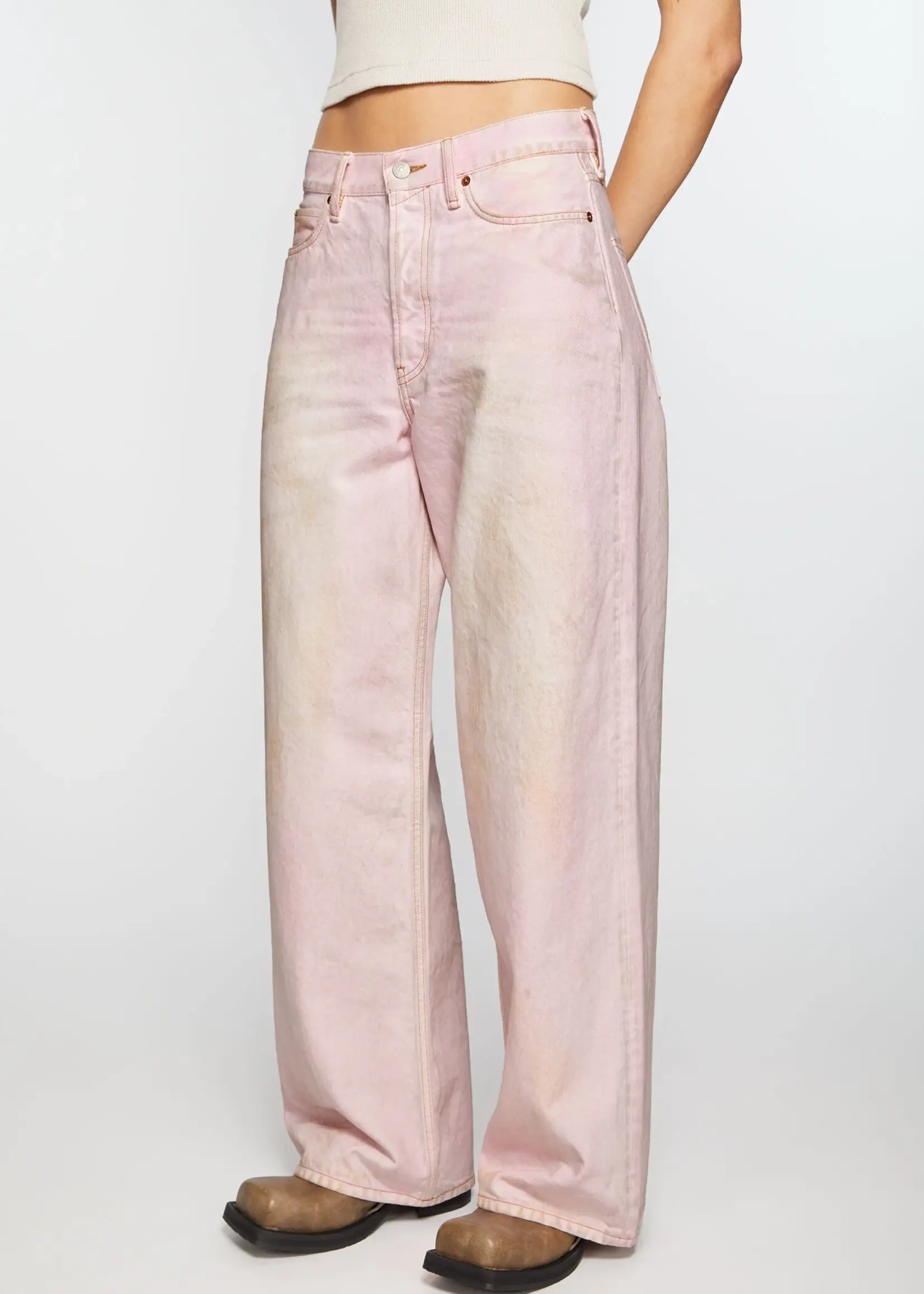 ACNE STUDIOS Acne studios 1981 denim,traffic pink