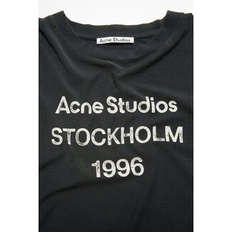 ACNE STUDIOS Acne Studios Logo Tee | Faded Black