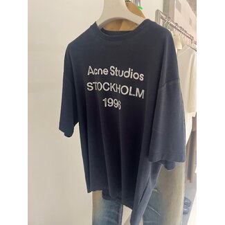 ACNE STUDIOS Acne Studios Logo Tee | Deep Blue