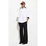 Christian Wijnants Tialle Cropped Puff Sleeve Shirt | White