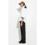 Christian Wijnants Tialle Cropped Puff Sleeve Shirt | White