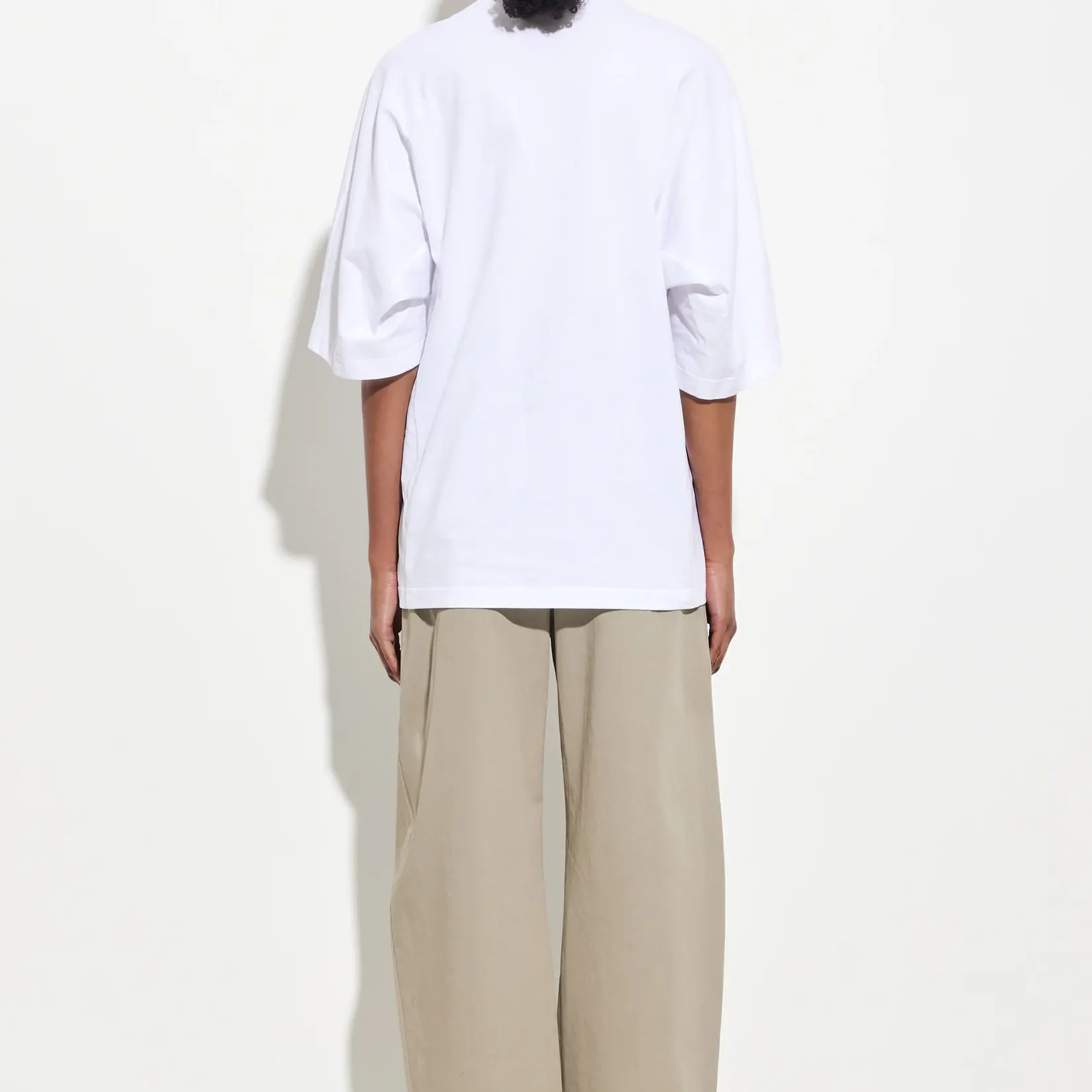 CHRISTIAN WIJNANTS Christian Wijnants tiriani short sleevesvtee,white