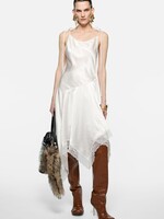 ACNE STUDIOS Acne studios satin lace dress ,white