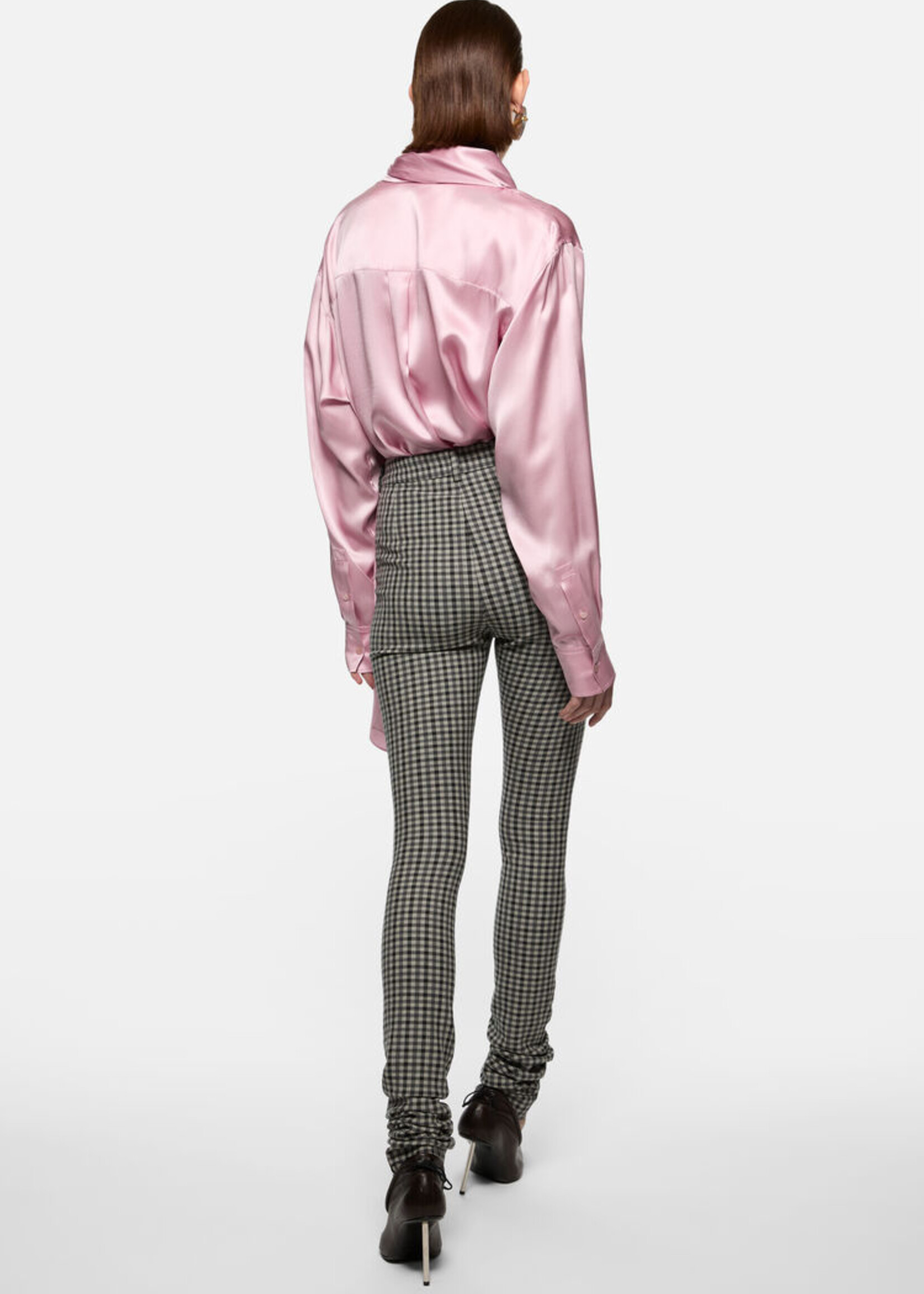 ACNE STUDIOS Acne Studios Layered Satin Blouse | Pastel Pink