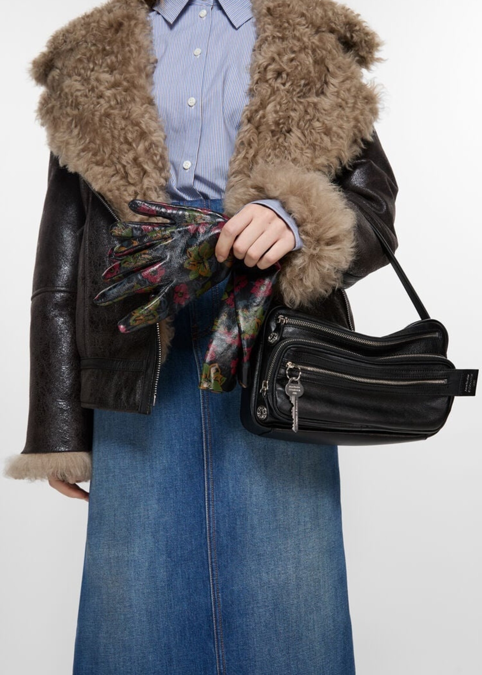 ACNE STUDIOS Acne Studios Camero Party Shoulder Bag | Black