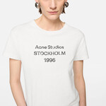 ACNE STUDIOS Acne studios logo t shirt ,off white