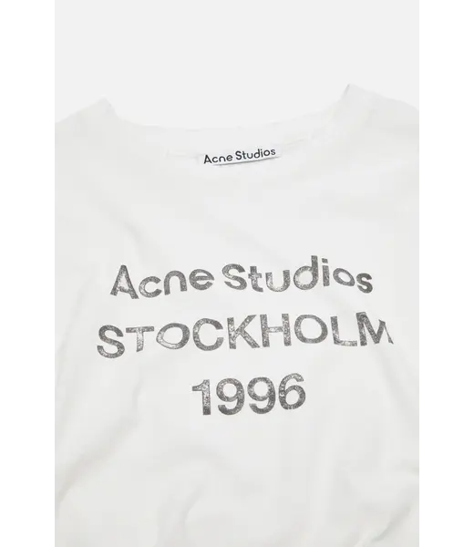 ACNE STUDIOS Acne Studios Logo T-Shirt | Off white