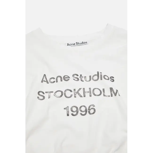 ACNE STUDIOS Acne Studios Logo T-Shirt | Off white