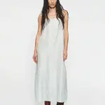 6397 6397 embroided dot apron dress,chlorine