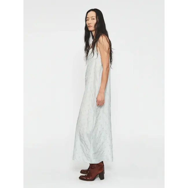 6397 6397 Embroided Dot Apron Dress | Chlorine