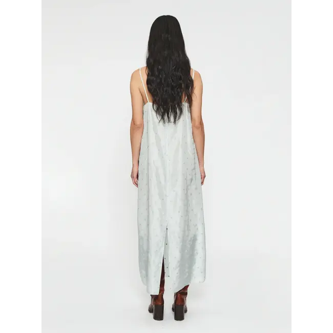 6397 6397 Embroided Dot Apron Dress | Chlorine