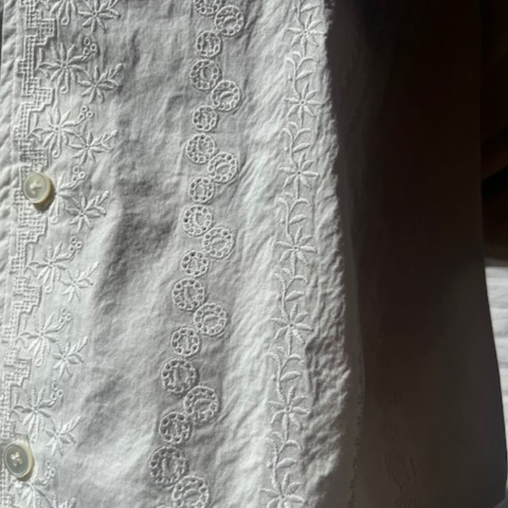 6397 6397 embroided uniform shirt,white