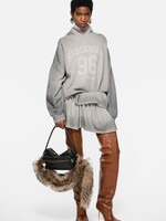 ACNE STUDIOS Acne studios fleece skirt ,grey melange