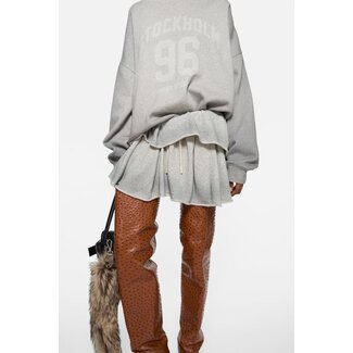 ACNE STUDIOS Acne Studios Fleece Skirt | Grey Melange