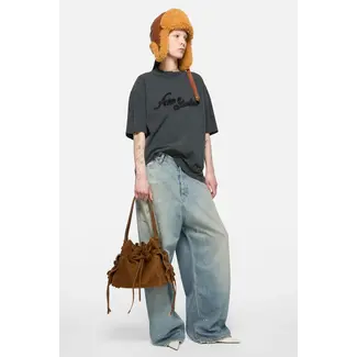 ACNE STUDIOS Acne Studios Multi Pocket Bucket Suede | Cognac Brown