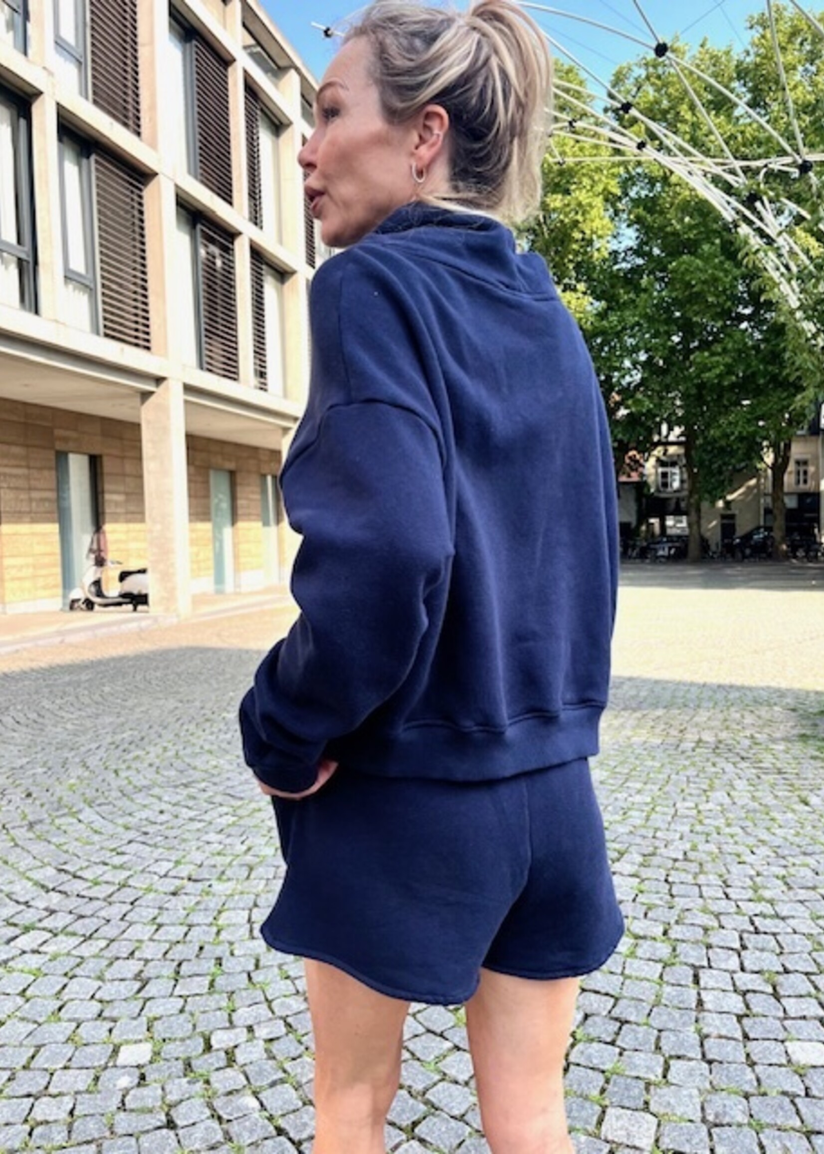 Just a T Just a Tee Tweatshort | Night Blue