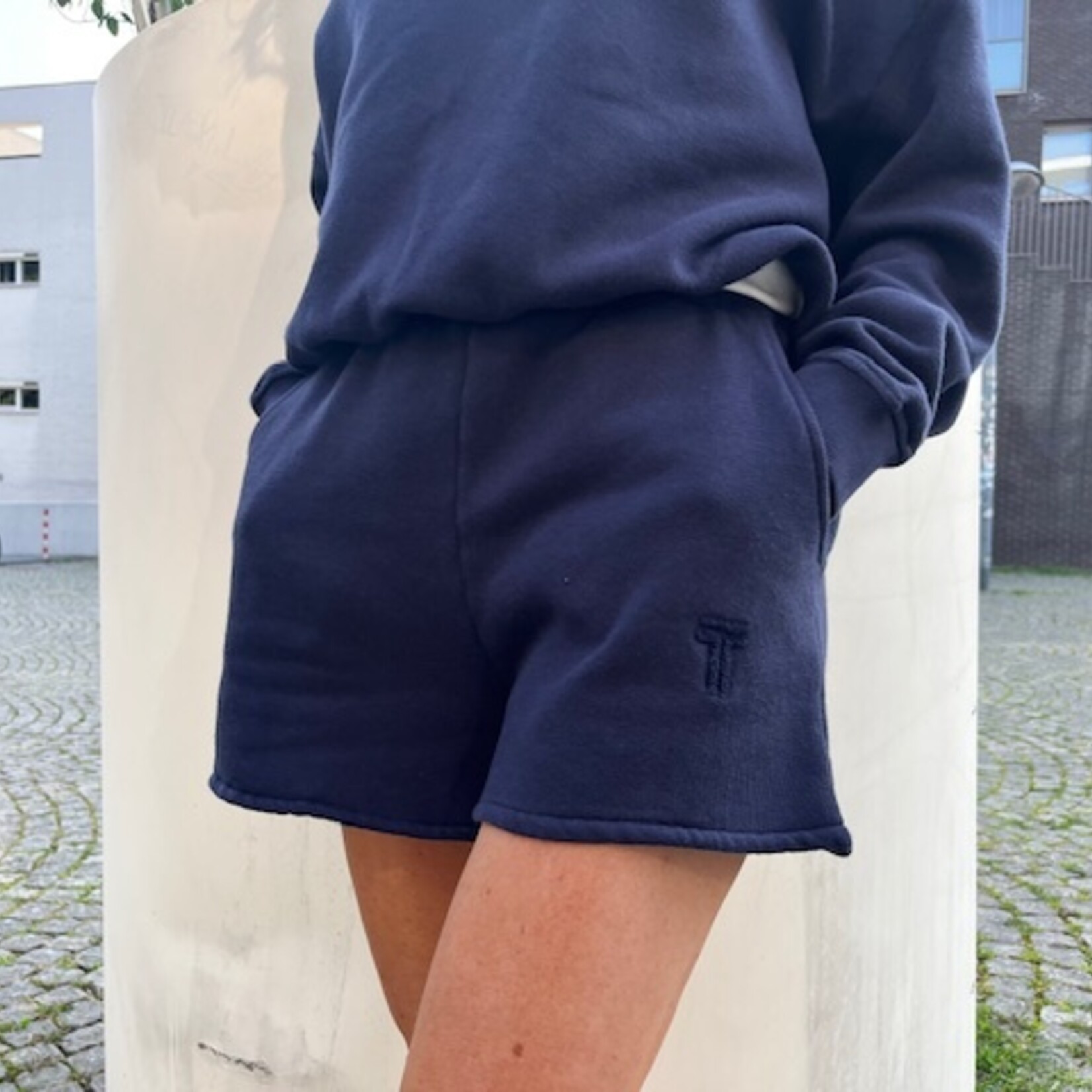 Just a T Just a tee sweatshort| night blue