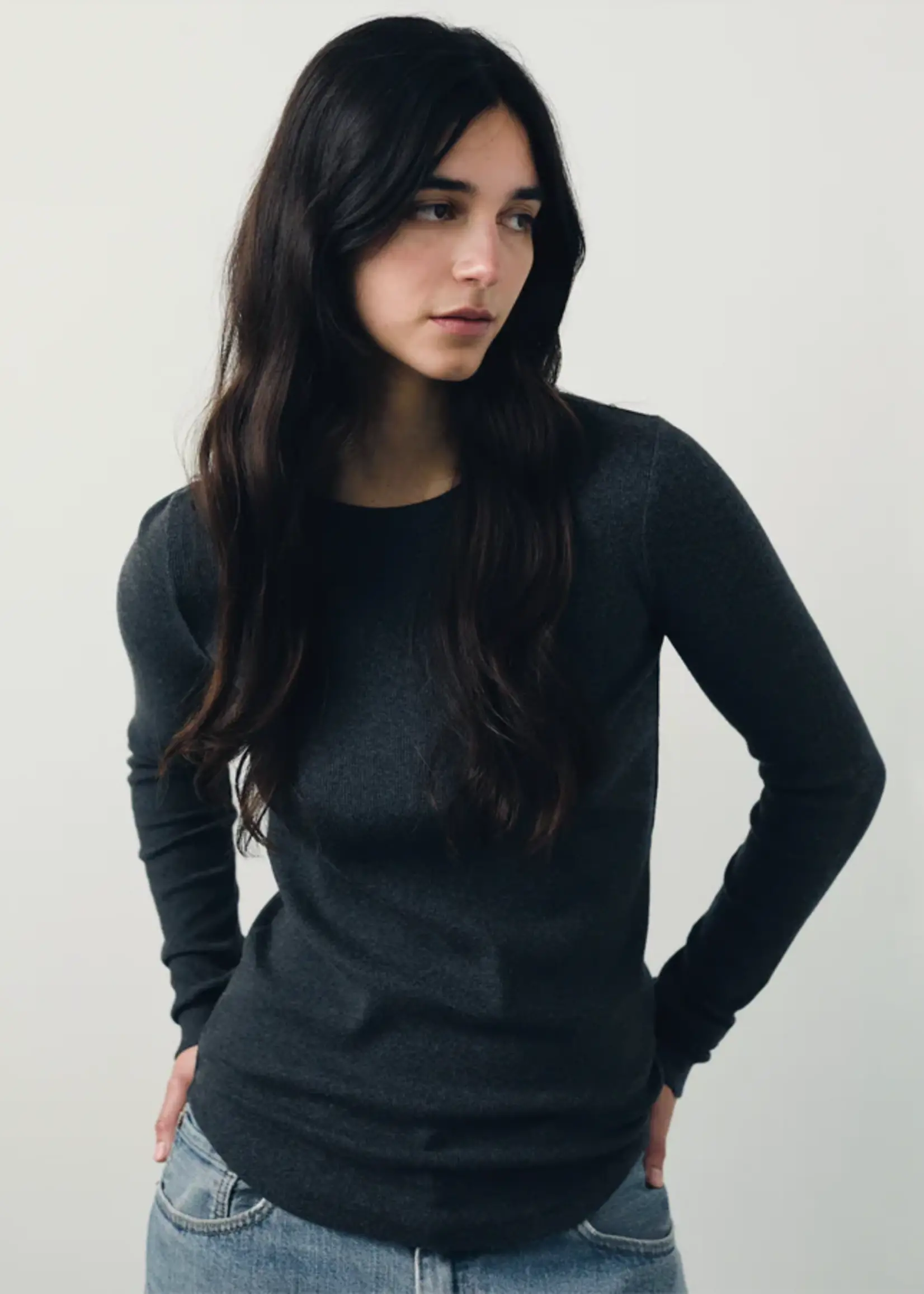 Neeve Neeve The Ella  | Dark Grey Melange