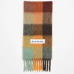 ACNE STUDIOS Acne Studios Scarf | chestnut/ brown / yellow/ green
