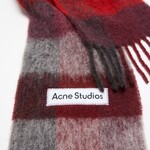 ACNE STUDIOS Acne Studios Scarf | red/black