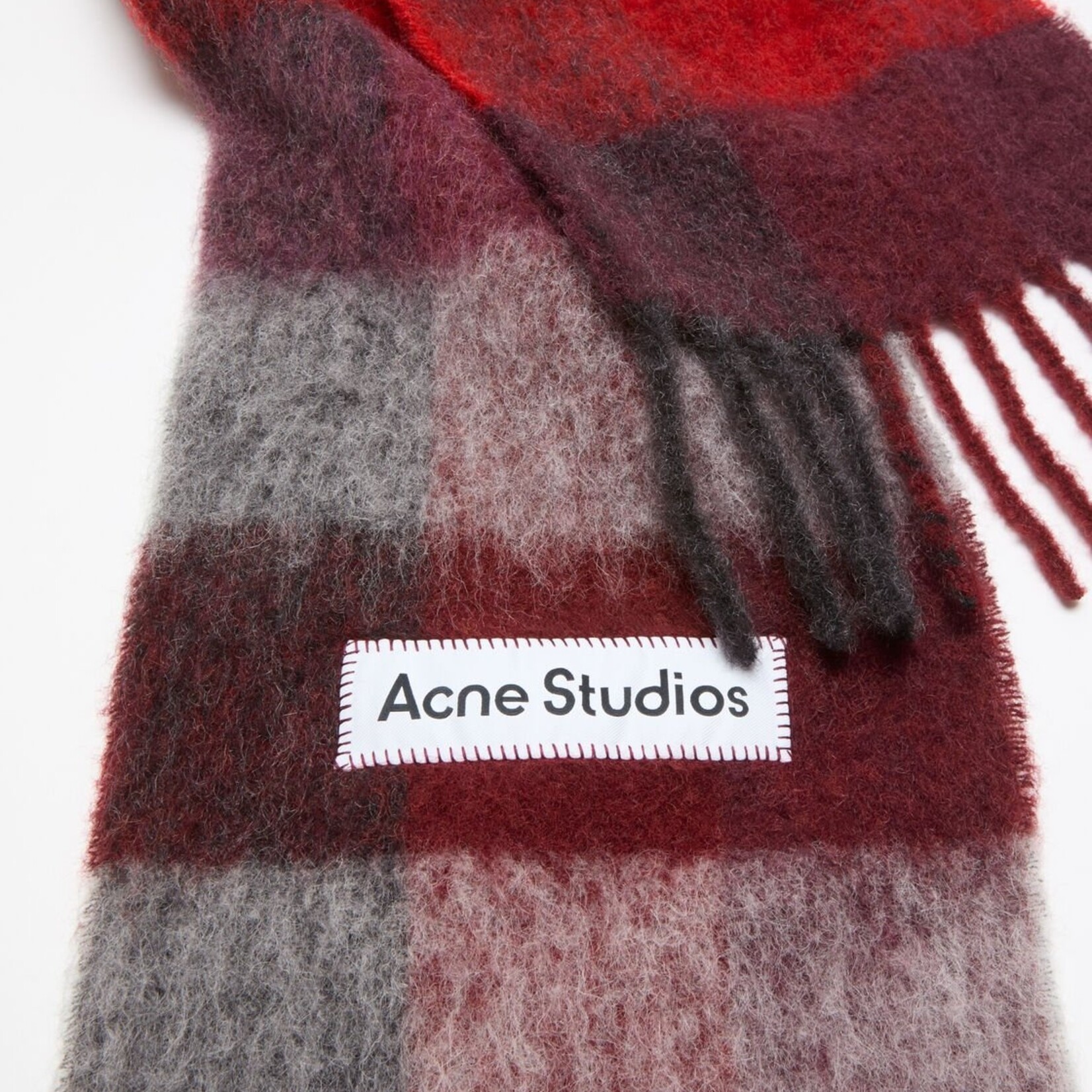 ACNE STUDIOS Acne Studios Scarf | red/black