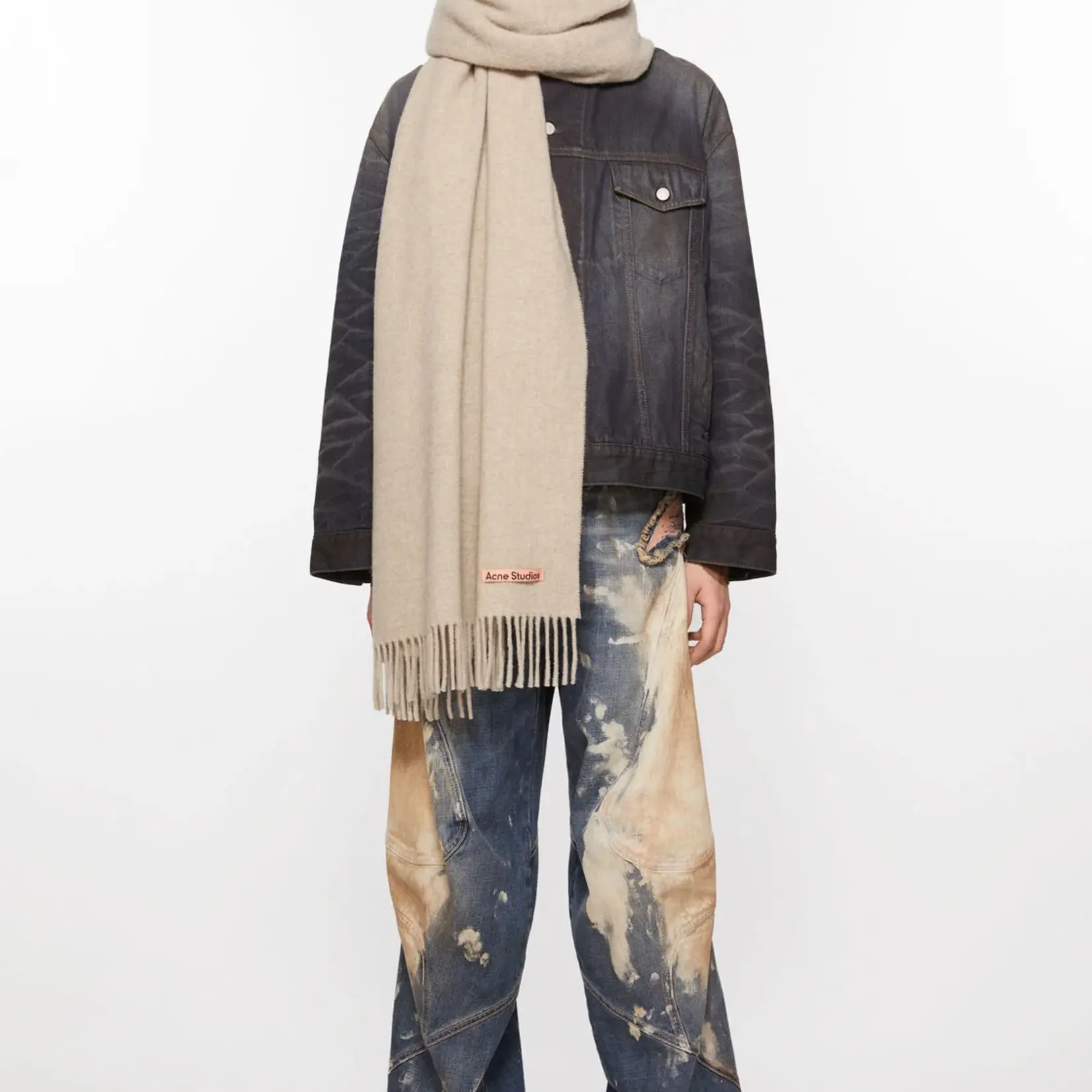 ACNE STUDIOS Acne Studios Scarf | oatmeal melange