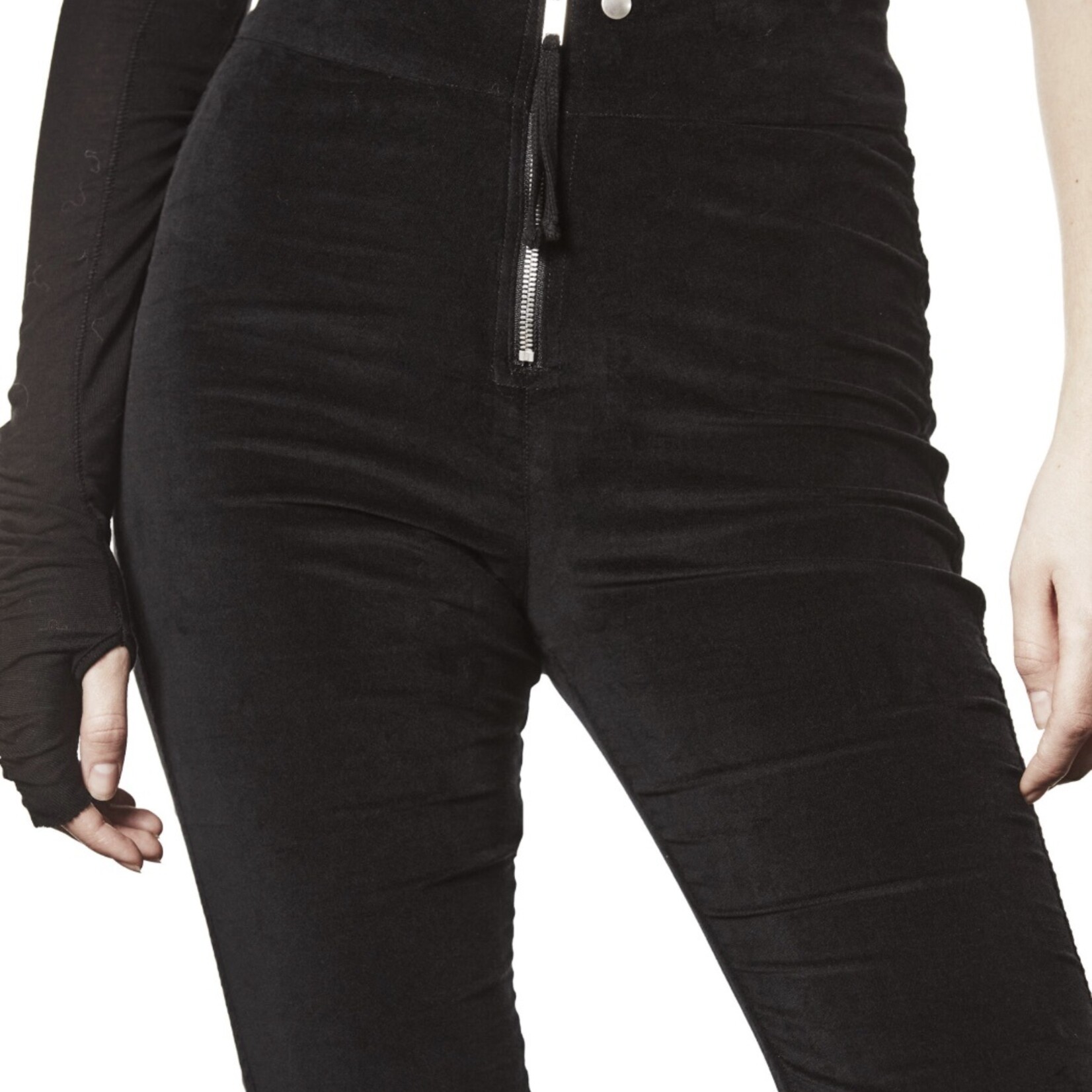 THOM KROM Thom Krom wp10 velvet tight trousers | black