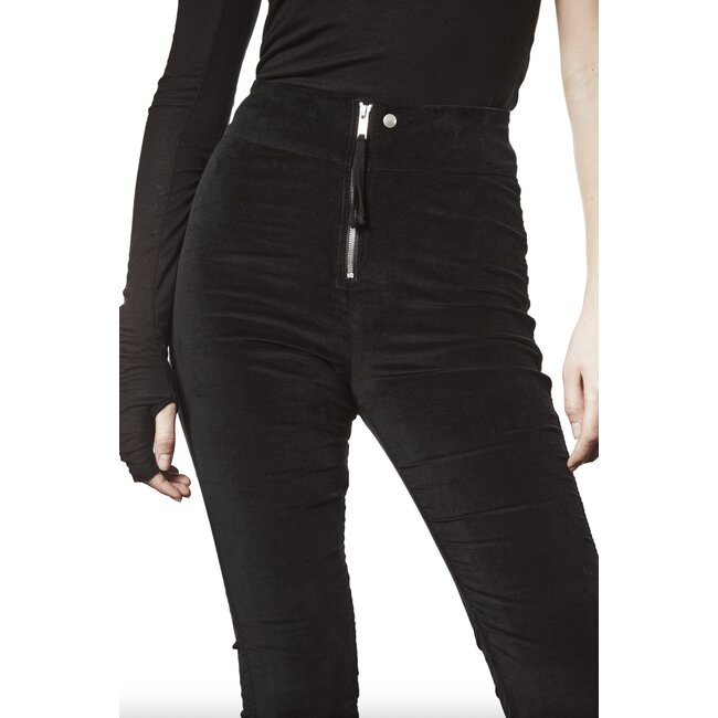Thom Krom wp10 Velvet Tight Trousers | Black