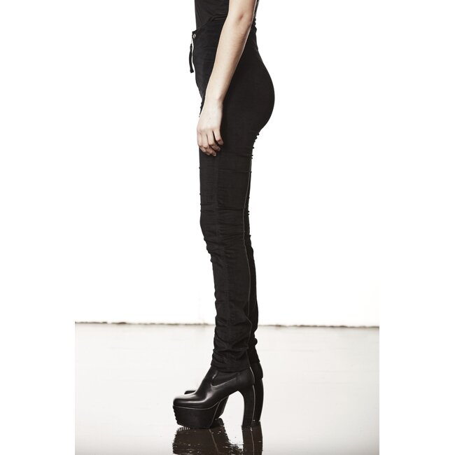 Thom Krom wp10 Velvet Tight Trousers | Black