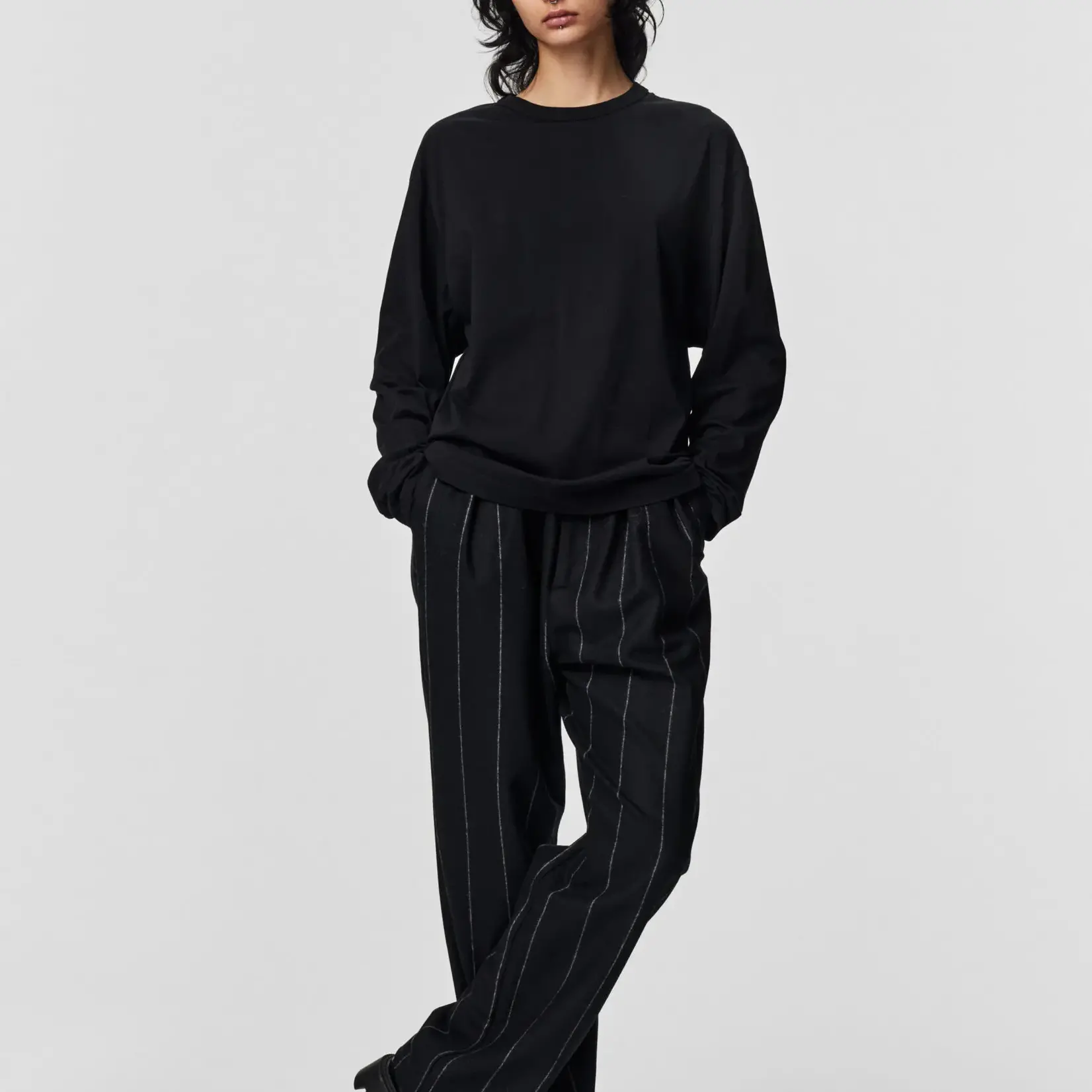 ADNYM Adnym buria LS Tee Black