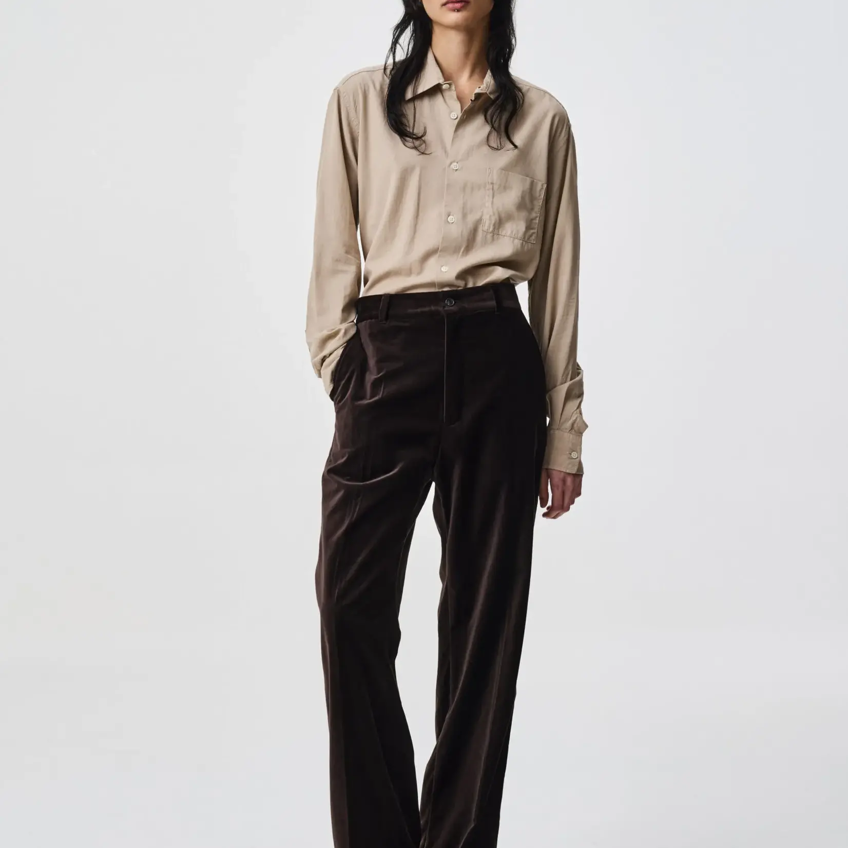 ADNYM Adnym Garcon Trouser Brown