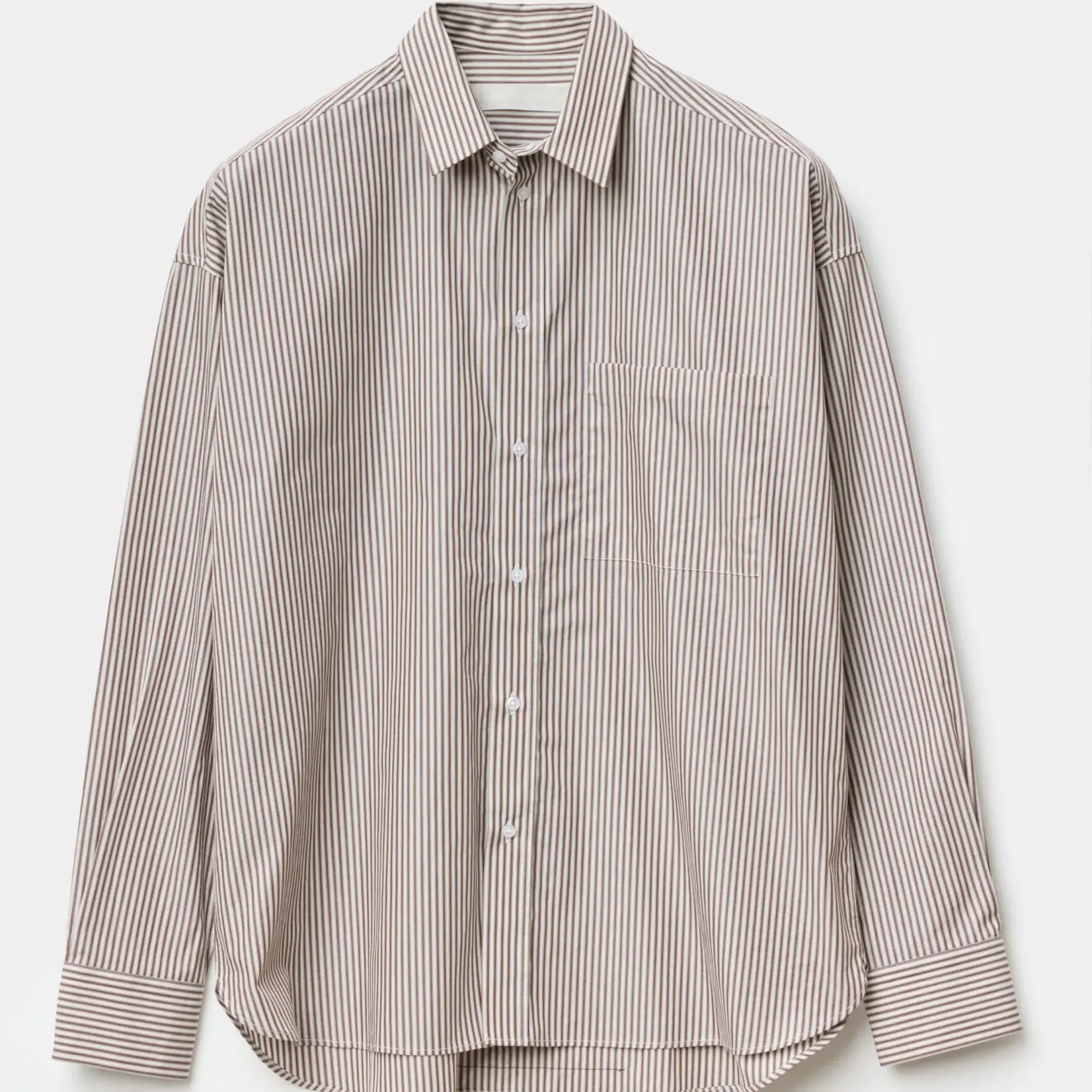 ADNYM Adnym Rahm Shirt Brown Sripe