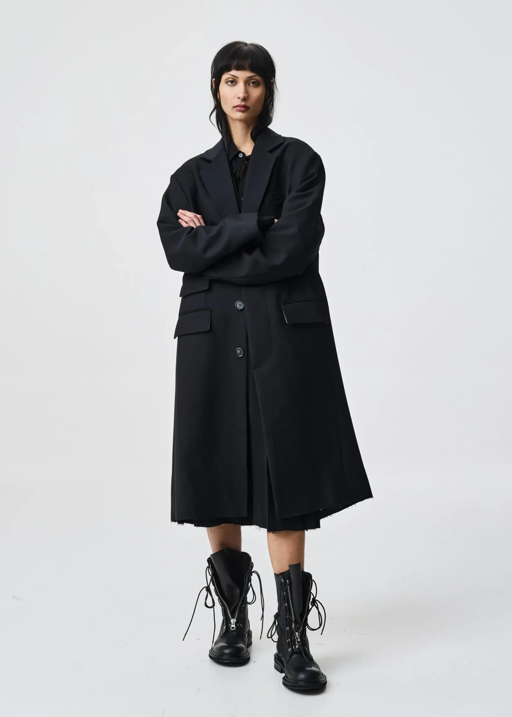 ADNYM Adnym Augi Coat | Black