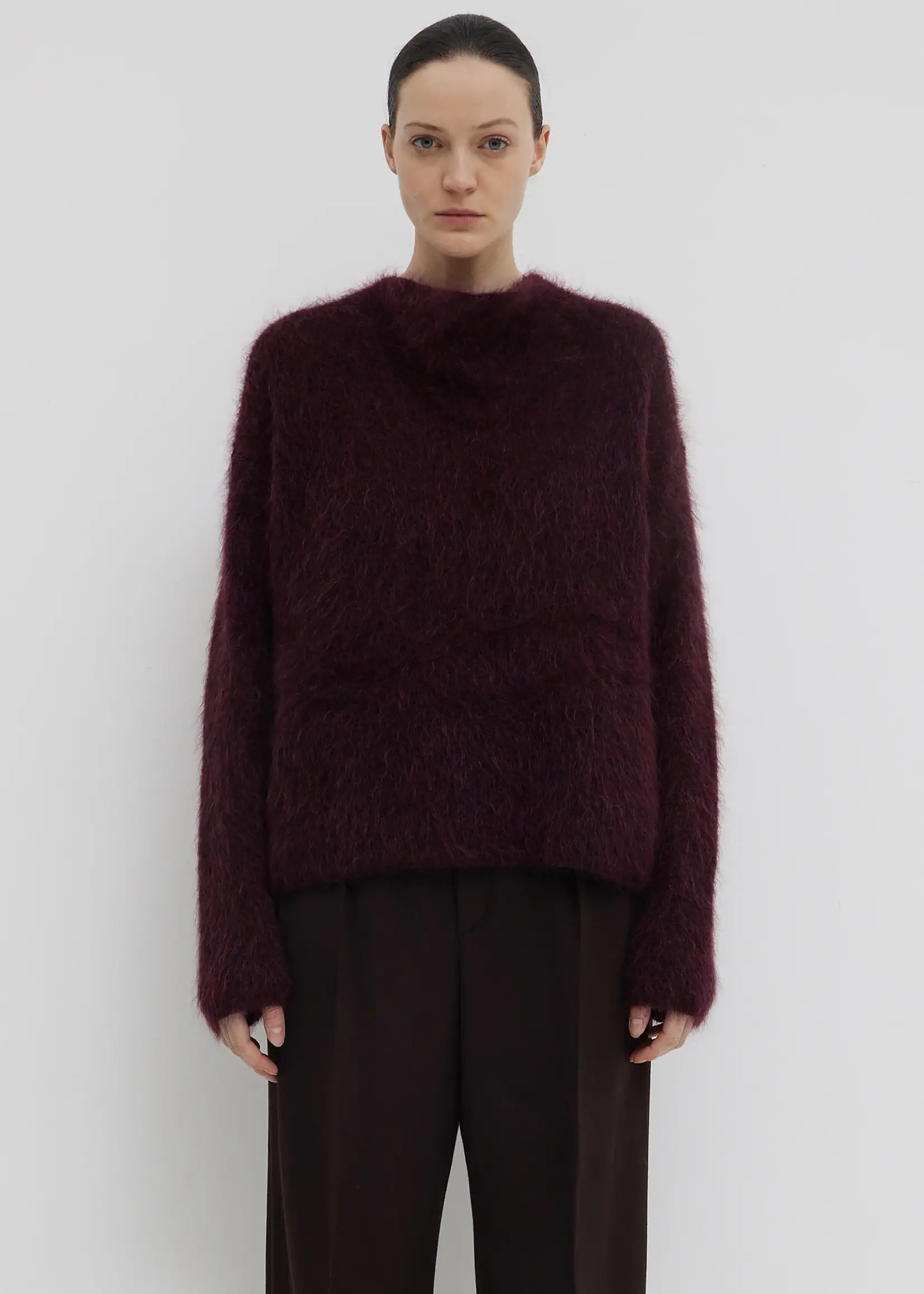 CHRISTIAN WIJNANTS Christian Wijnants Kabriella Oversized Sweater | Plum