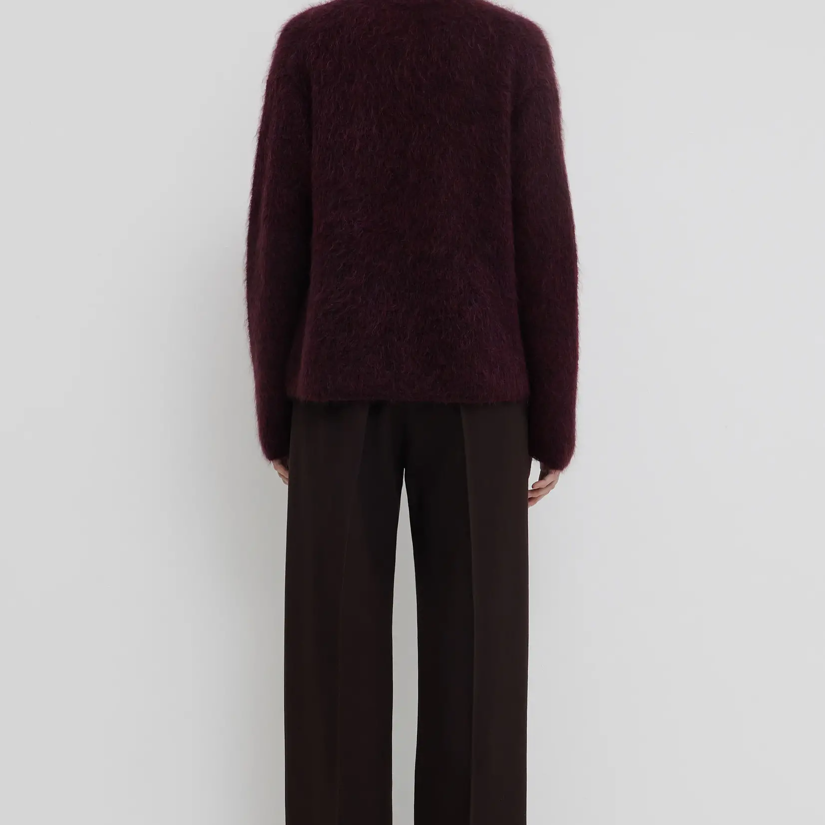 CHRISTIAN WIJNANTS Christian Wijnants Kabriella oversized sweater |plum