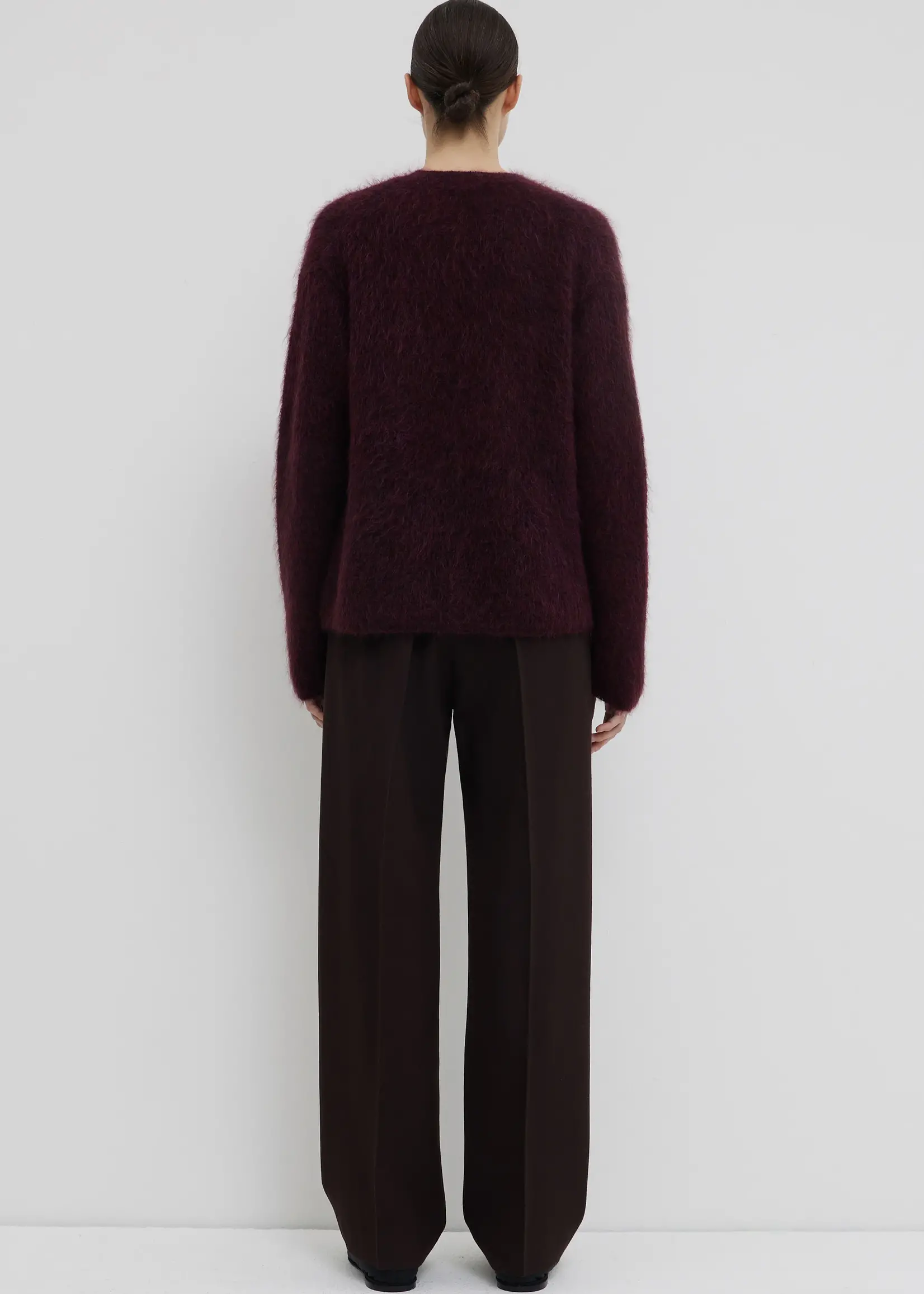 CHRISTIAN WIJNANTS Christian Wijnants Kabriella Oversized Sweater | Plum