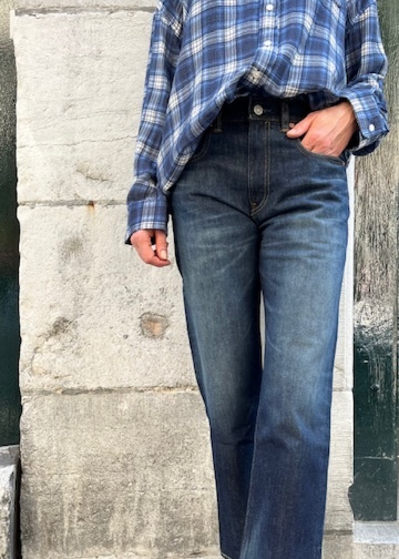 DENIMIST Denimist Lindsey Slim Boyfriend Jean | Dewitt Blue