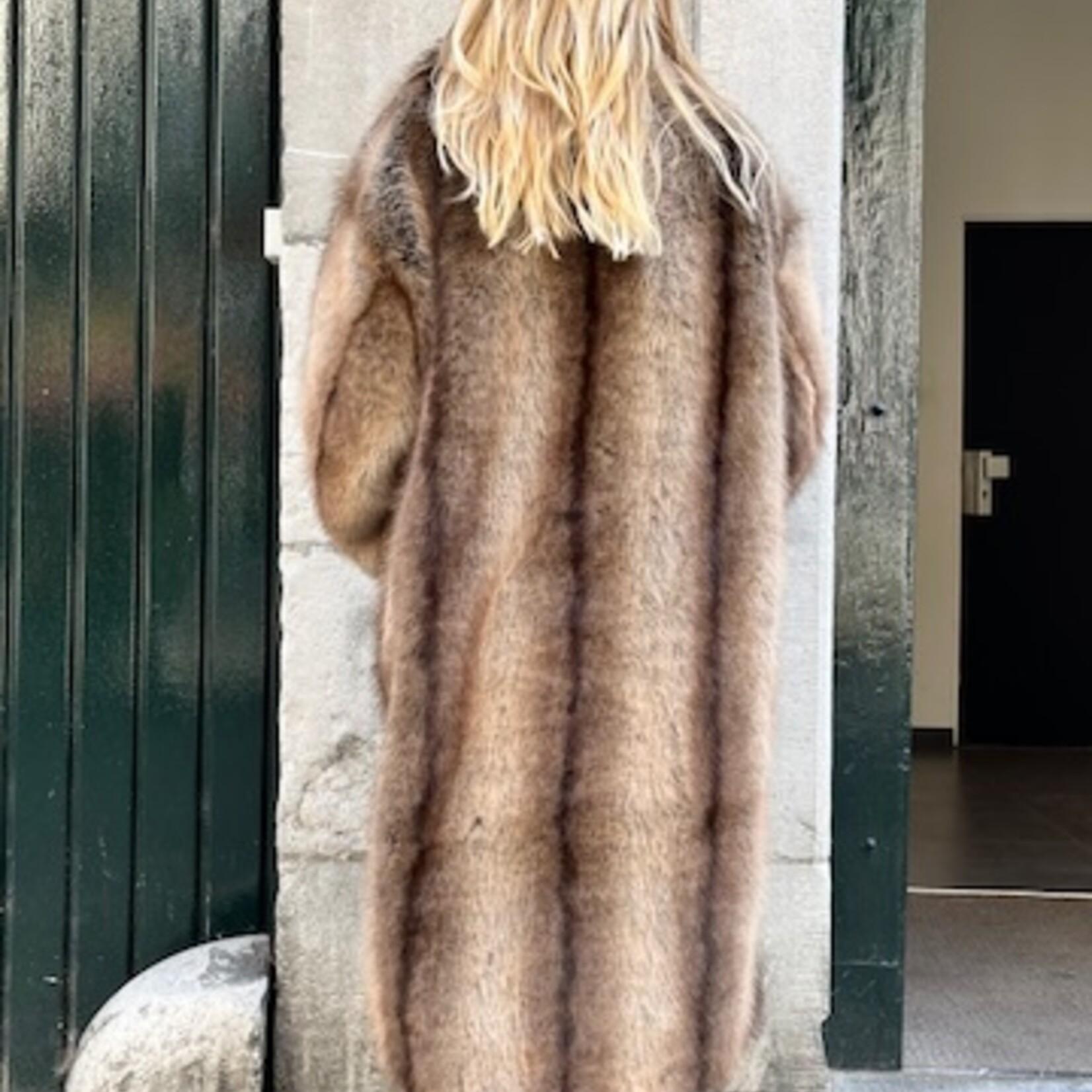 ALTER EGO Alter Ego Cher faux fur coat |brown