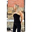 Thom Krom WTS 576 Velvet Corset with Zipp | Black