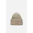 ACNE STUDIOS Acne Studios Large Face  Logo Beanie | Greige Melange