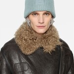 ACNE STUDIOS Acne Studios large face beanie | dusty blue
