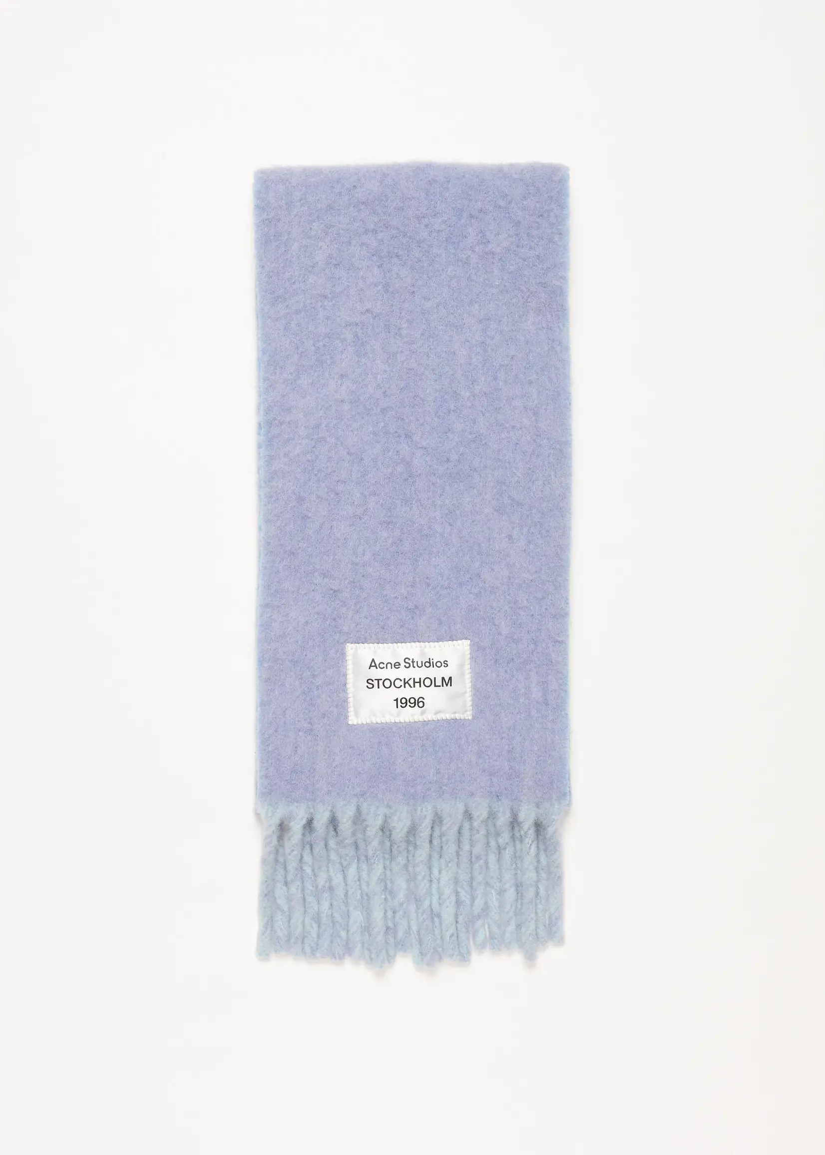 ACNE STUDIOS Acne Studios Bicolor Alpaca scarf | Blue Lightblue